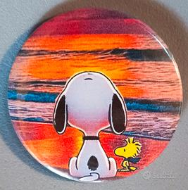 SPILLA SNOOPY E WOODSTOCK AL TRAMONTO 