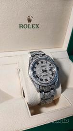 Rolex Dateust 41mm con diamanti ref. 126300
