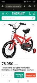 Bicicletta bambina