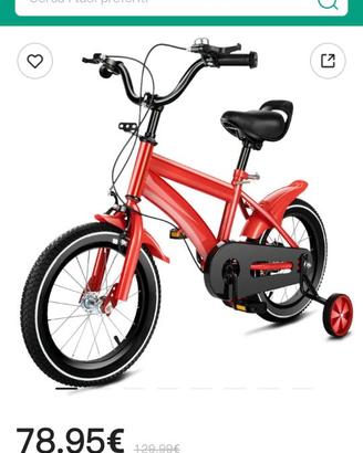 Bicicletta bambina