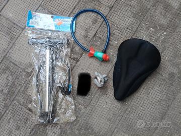 set accessori bicicletta 
