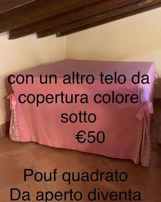 pouf letto