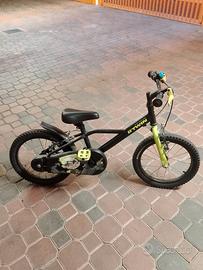 BICICLETTA 16 POLLICI 4-6 Anni decathlon 