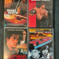 Lotto 4 DVD Azione Van Damme, Jackie Chan, Seagal