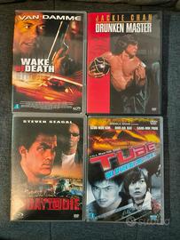 Lotto 4 DVD Azione Van Damme, Jackie Chan, Seagal