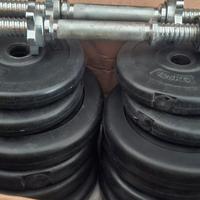 Set manubri e pesi Physionics 30 kg HSTA02/B