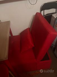 Poltrona letto Bordeaux - pratica e salvaspazio