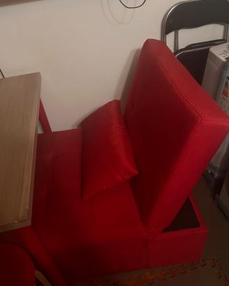 Poltrona letto Bordeaux - pratica e salvaspazio