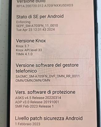 Cellulare Samsung A70