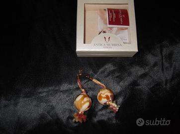 Orecchini Antica Murrina rosa