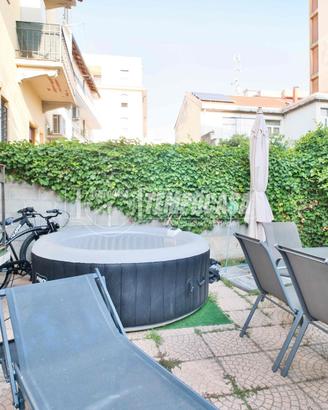 BILOCALE AUTONOMO CON GIARDINO, IN ZONA SACRO CUOR
