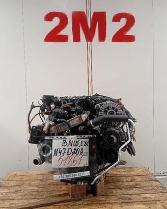 MOTORE COMPLETO BMW Serie 1 Serie (E81) N47D20A 14