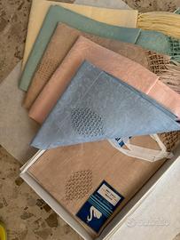 Asciugamani in puro lino Riccardo Siletti 6 colori