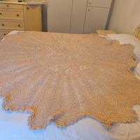 copritavola tovaglia pizzo vintage uncinetto 