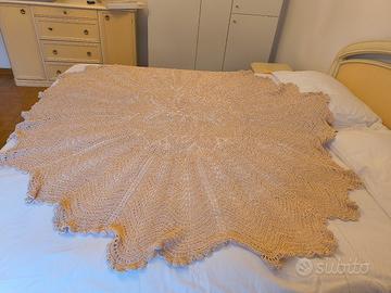 copritavola tovaglia pizzo vintage uncinetto 