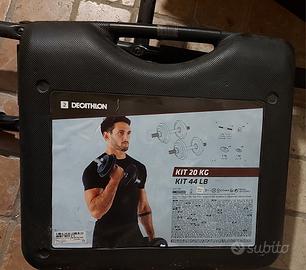 Kit manubri componibili Decathlon 20kg