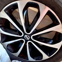 Cerchioni in lega+gomme estive Nissan Qashqai ntec