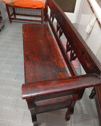panche in legno 