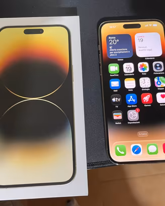 Iphone 14 pro max 256 gb gold oro