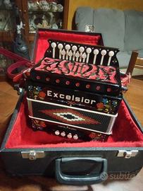 Organetto  Excelsior  4 bassi