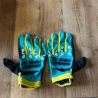 Guanti mtb motocross 100%