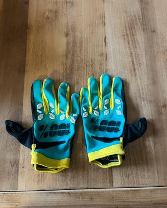 Guanti mtb motocross 100%