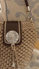 borsa a secchiello nuova uncinetto