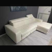 Divano angolare con penisola