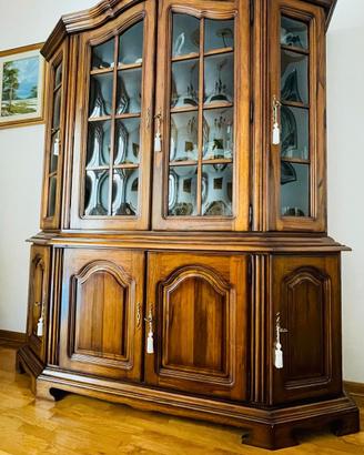 Mobili soggiorno legno: Cristalliera e mobile tv