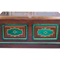 CASSAPANCA PORTA TV CREDENZA BAULE LEGNO MASSELLO