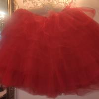 Gonne rosse tulle per balletto