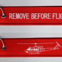 Portachiavi REMOVE BEFORE FLIGHT 