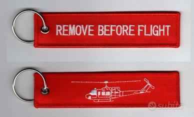 Portachiavi REMOVE BEFORE FLIGHT 