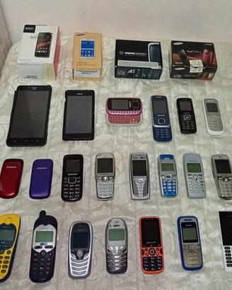 LOTTO CELLULARI NOKIA SIEMENS SAMSUNG SONY ALCATEL