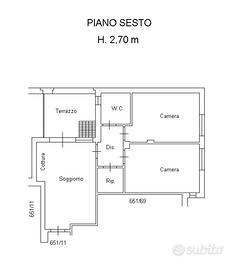 appartamento a Pisa