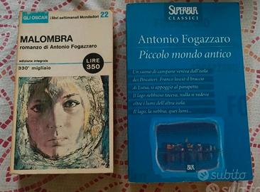 Lotto due libri Antonio Fogazzaro