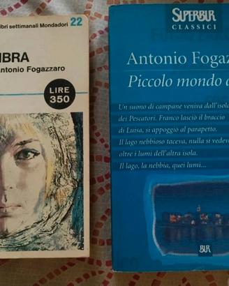 Lotto due libri Antonio Fogazzaro