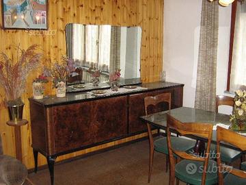 Soggiorno artigianale stile anni 60