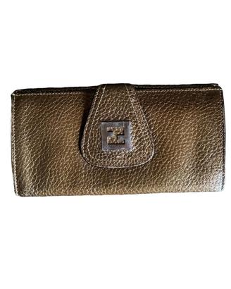 Portafoglio Fendi oro