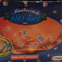 Minilucciole 180 luci blu uso interno