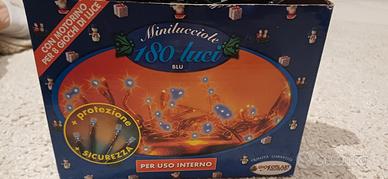 Minilucciole 180 luci blu uso interno