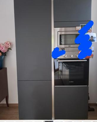 Mobile contenitore frigo, forno e microonde 