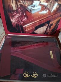 Elegante Corredo Uomo anni 80 Misto seta