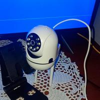  telecamera con microfono è luce a LED  