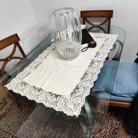 tavolo con base di ferro battuto 