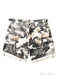 Pantaloncini militari / Tg. L / Colore Grigio Camo