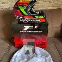 Casco NUOVO bici della Progrip motocross