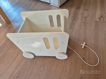 Carrello portagiochi