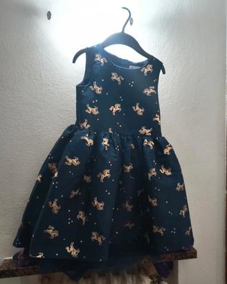 Vestito ragazza Cerimonia H&M taglia 7/8 anni