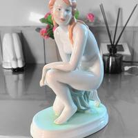 ZSOLNAY - Nude Woman Art Deco